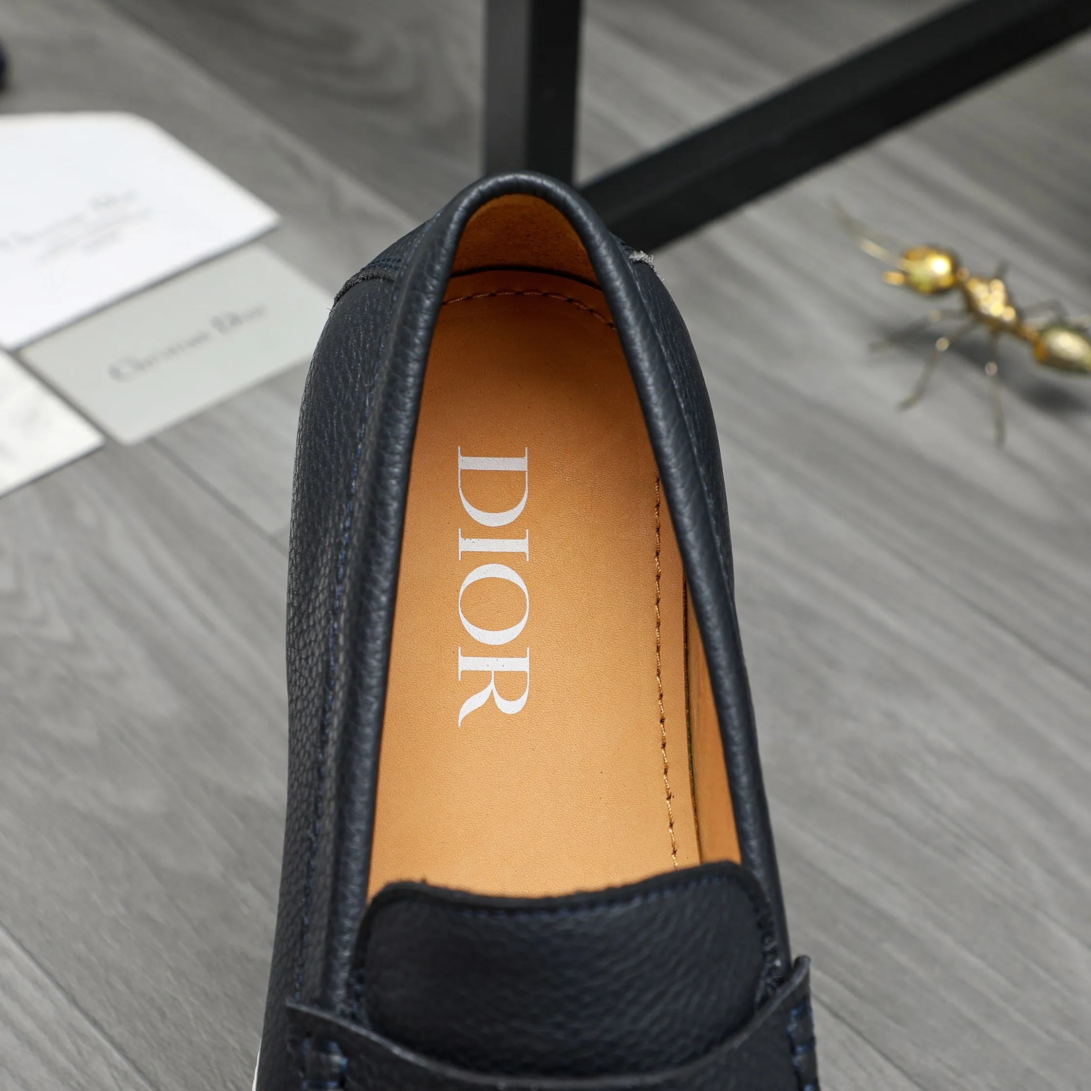 Men's shoes 💰460 Product trademark: Dior "Dior" casual slip-on leather shoes Regular size: 39-44 Product material: Selected pebbled cowhide upper, cowhide lining, rubber outsole